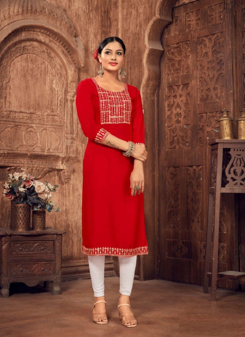 Aangi By Jinesh Nx Designer Kurtis Catalog

